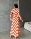 ROBE LONGUE ORANGE