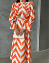 ROBE LONGUE ORANGE